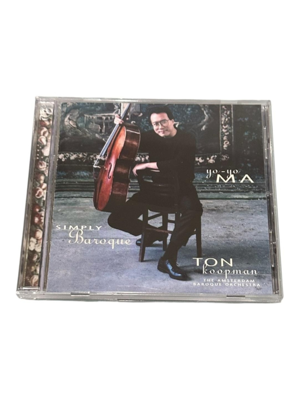 Yo-Yo Ma CD Simply Baroque Album Ton Koopman Classical Sony Classical 1999 Green